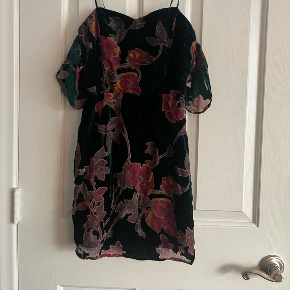 Floral Off-Shoulder Dress